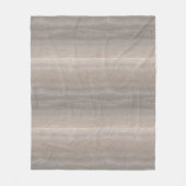 Geslepen travertijnsteen paddestoel taupe minimali fleece deken (Voorkant)