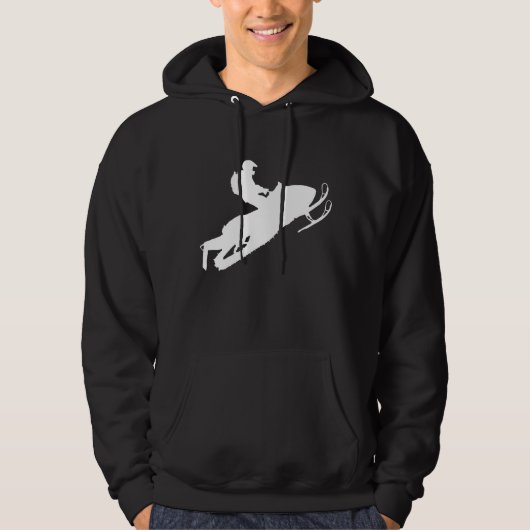 Geslepen wit hoodie (Voorkant)