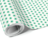 Gesleten wit glanzend inpakpapier (Rol Hoek)