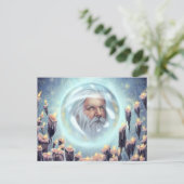 Gesloten binnen de Kristallen bol Briefkaart (Staand voorkant)