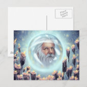 Gesloten binnen de Kristallen bol Briefkaart (Voorkant / Achterkant)