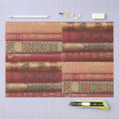 Gesloten boekencellen (Dickens 2) Weefselpapier Tissuepapier (Craft)