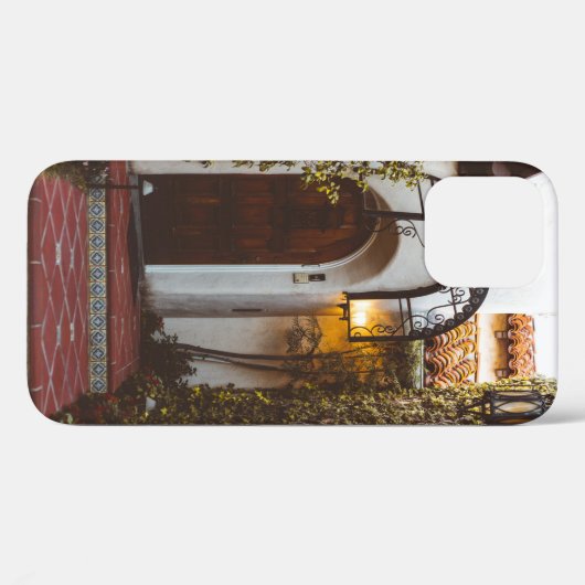 GESLOTEN BROWN WOODEN DEUR TIJDENS DAG Case-Mate iPhone CASE (Achterkant (horizontaal))