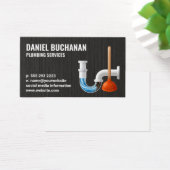 Gesloten buizen | Plunger | Loodgieterswerk Visitekaartje (Bureau)