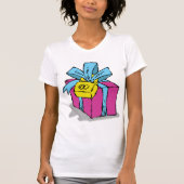 Gesloten Cadeau Vrouwen T-shirt (Voorkant)
