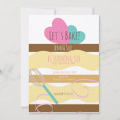 Gesloten Cake Decorting Birthday Swirl Sprinkles Kaart (Voorkant)