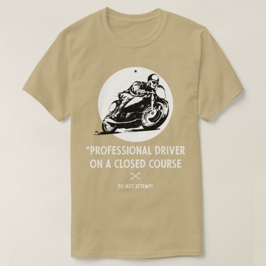Gesloten cursus t-shirt (Design voorkant)