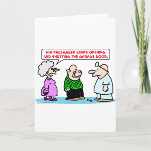 gesloten de deur open van de hartstimulatorgarage kaart