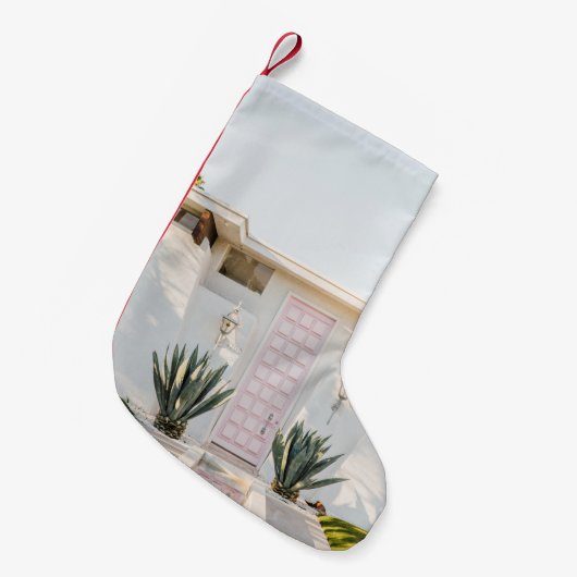 Gesloten deur kleine kerstsok (Voorkant (Hangend))