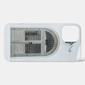 GESLOTEN DRUKDEUR BINNEN ZWARTE LICHTE ZIN Case-Mate iPhone CASE (Achterkant (horizontaal))