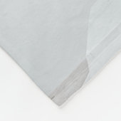 GESLOTEN DRUKDEUR BINNEN ZWARTE LICHTE ZIN FLEECE DEKEN (Hoek)