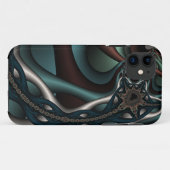 Gesloten fractaal hoesje voor reactie op iphone4 (Achterkant (horizontaal))