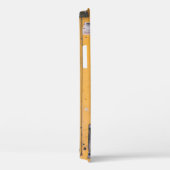 GESLOTEN GEEL HOUTEN DEUR MET PADLOCK Case-Mate iPhone CASE (Achterkant / Rechts)