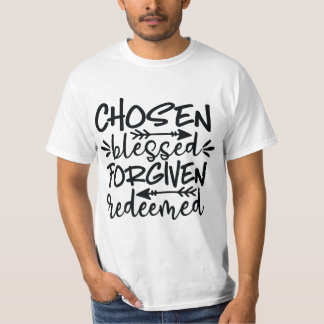 Gesloten, Gezegend, Vergeven en Afgeloste Mannen W T-shirt