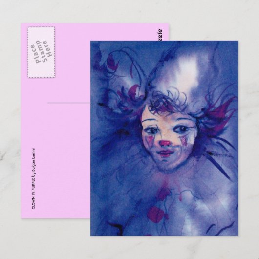 GESLOTEN IN PAARS BRIEFKAART (Voorkant / Achterkant)