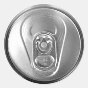 Gesloten kan sticker