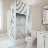 GESLOTEN LOUVER DEUR DOUCHEGORDIJN (In situ)