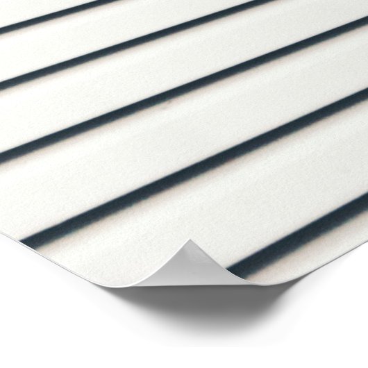 GESLOTEN LOUVER DEUR POSTER (Hoek)