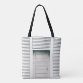 GESLOTEN LOUVER DEUR TOTE BAG (Achterkant)