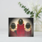 Gesloten Masai Familieportret Briefkaart (Staand voorkant)