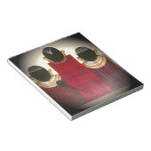 Gesloten Masai Familieportret Notitieblok (Schuin)