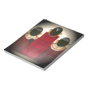 Gesloten Masai Familieportret Notitieblok