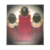 Gesloten Masai Familieportret Notitieblok (Voorkant)