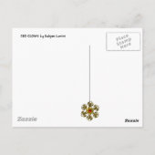 GESLOTEN MET RODE RIBBON BRIEFKAART (Achterkant)