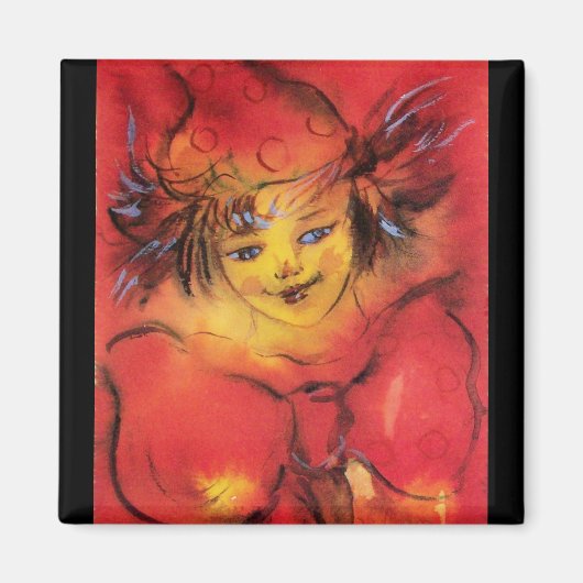 GESLOTEN MET RODE RIBBON MAGNEET (Voorkant)