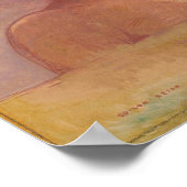 Gesloten ogen (Redon 1899) Poster (Hoek)