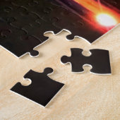 Gesloten 's nachts legpuzzel (Zijkant)