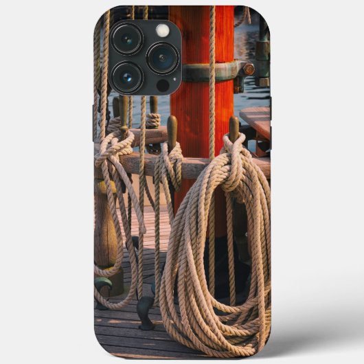 Gesloten Schooner Hoesje-Mate iPhone Case (Achterkant)