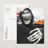 Gesloten Skeleton Briefkaart (Voorkant / Achterkant)