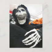 Gesloten Skeleton Briefkaart (Voorkant)