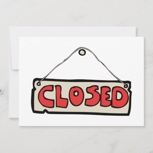 Gesloten teken uitnodigingen (Voorkant)