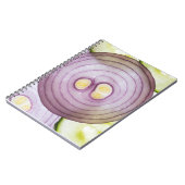 Gesloten uien notitieboek (Linkerzijde)