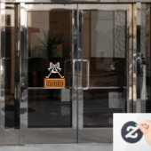 Gesloten Uithangbord Raamsticker (Kantoordeur)