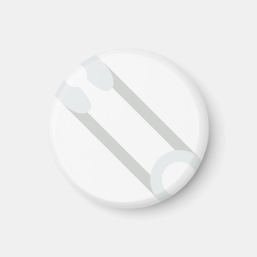 gesloten veiligheidspeld magneet (Voorkant)