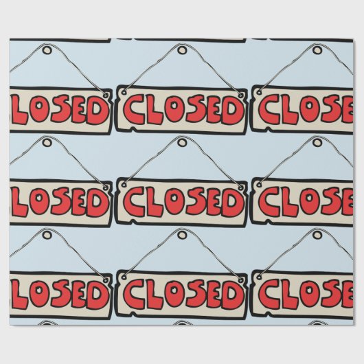 Gesloten verpakkingspapier voor gebarentaal cadeaupapier (Vlak)