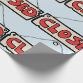 Gesloten verpakkingspapier voor gebarentaal cadeaupapier