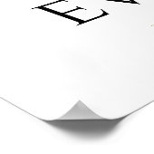 Gesloten voor privé-evenement, bruiloft poster (Hoek)