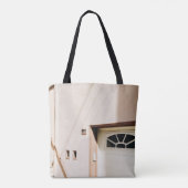GESLOTEN WITTE HOUDEN DEUR TOTE BAG (Achterkant)