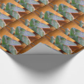 gesluierde kameleon cadeaupapier (Hoek)