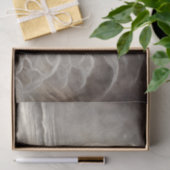 Gesluierde vrouw bij de zee decoupage tissuepapier (Geschenk)