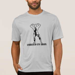 Gesmede in ijzer t-shirt