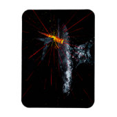 Gesmeed Anvil Metalen Mes Blacksmith Farrier Magneet (Verticaal)