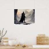 Gesmeed in schaduwen poster (Keuken)