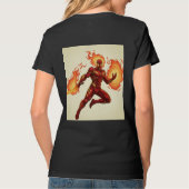 "Gesmeed in vuur, ontketende kracht!" T-shirt (Achterkant)