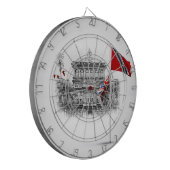 GESMEED: TRINIDAD & TOBAGO 8.31.62 DARTBORD (Voorkant Links)