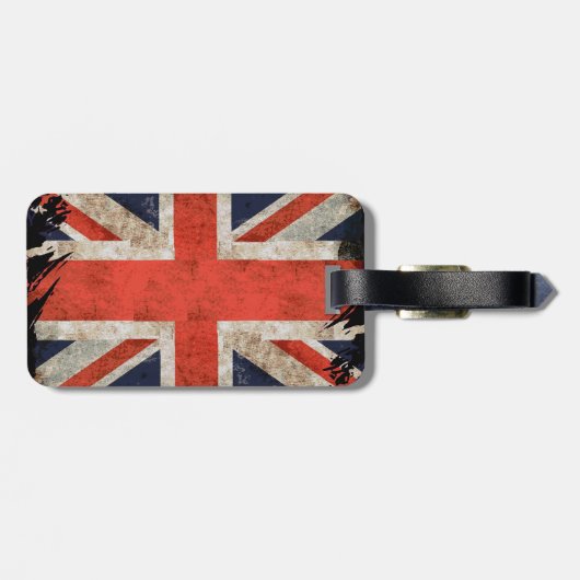 Gesmeedde Uniefacter Bagagelabel (Achterkant horizontaal)